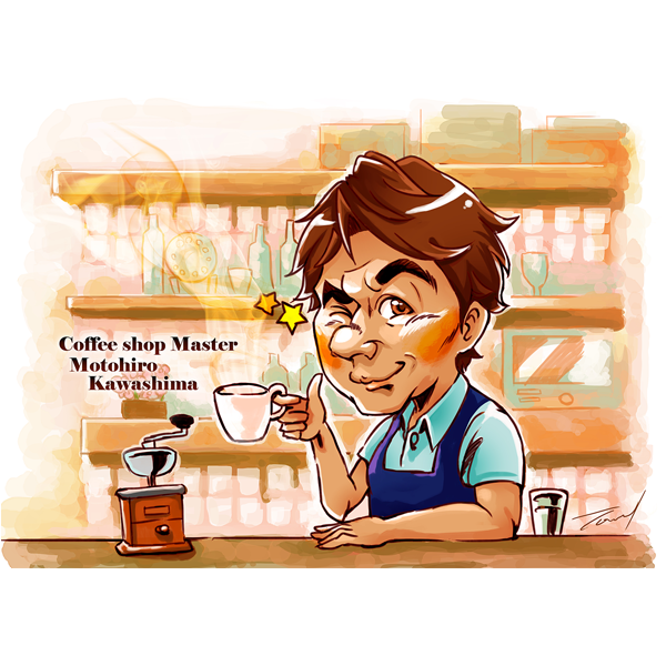 お店のイメージ画像にデジタルイラスト