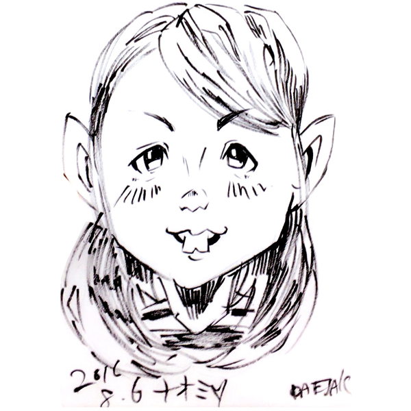 あなたをイラストにします