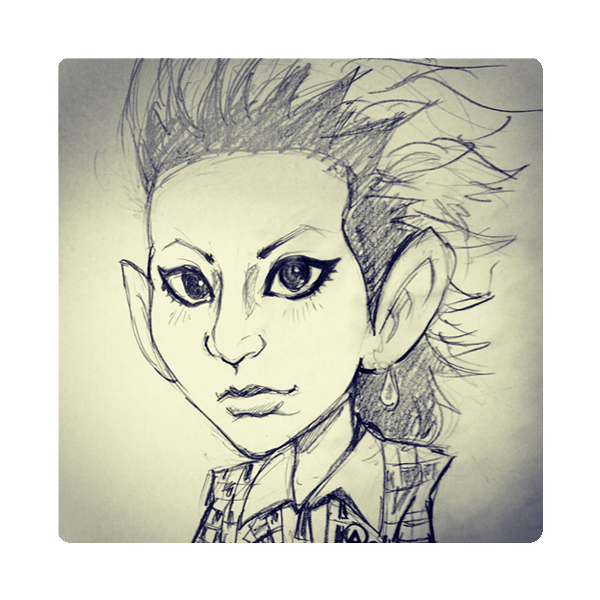 似顔絵イラスト制作事例