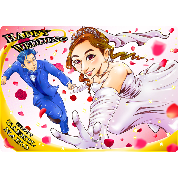 結婚式用ウェルカムボード制作実績