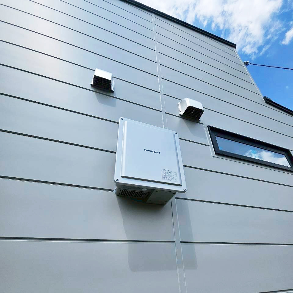 パワーコンディショナー設置事例（パナソニック製）